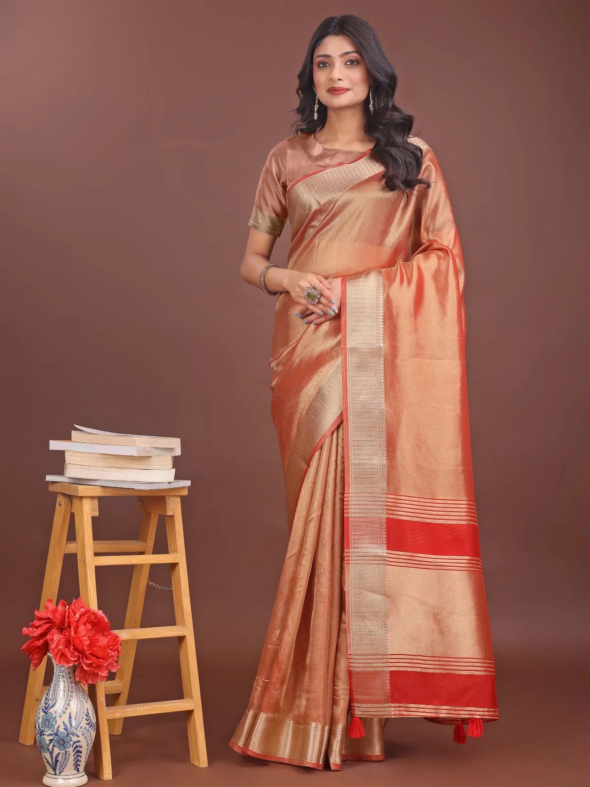 Interlekan By Astita Organza Festive Wea Saree Wholesalers In Delhi
